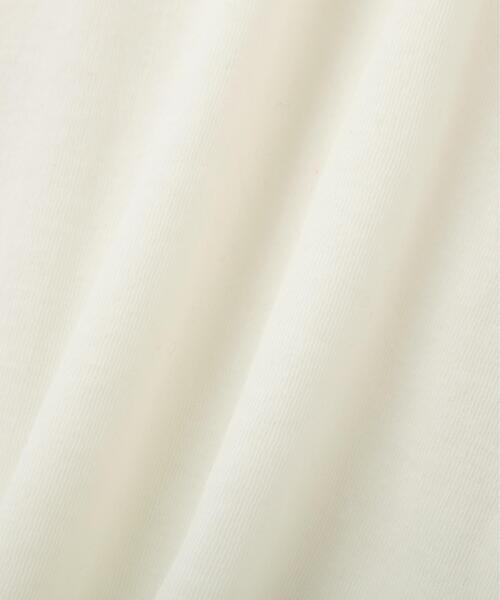 YLEVE（イレーヴ）の「YLEVE / SHEER HIGH-TWIST RIB JERSEY TURTLENECK PULLOVER（Tシャツ/カットソー・レディース・ホワイト/ブラック・1）」の6枚目の写真