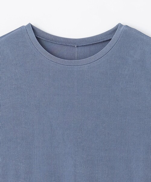 ANY(エニィ)の「配色メロープルオーバー(Tシャツ/カットソー・レディース・アイボリー系/黄土色系/サックスブルー系・X-LARGE)」の20枚目の写真