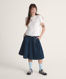 VANS（バンズ）の「ウィメンズ AUTHENTIC デニムスカート / Authentic Chino Denim Skirt Da VN000XEGDRR1（デニムスカート）」