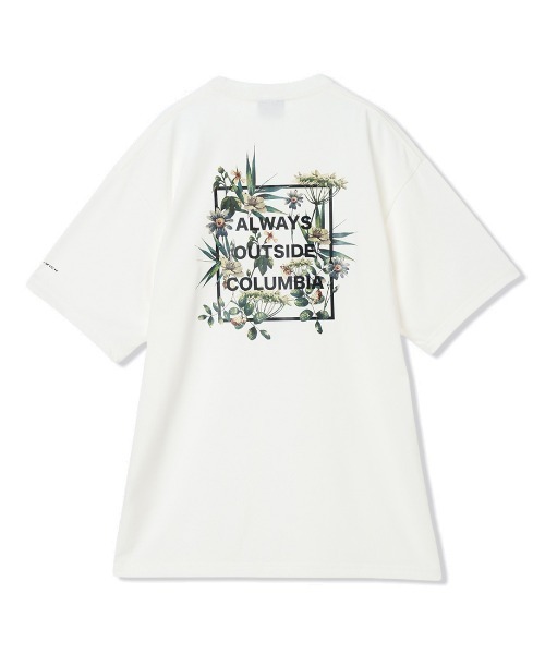 Columbia(コロンビア)の「コロンビア Columbia エルデンパスグラフィックショートスリーブTシャツ(Tシャツ/カットソー・メンズ・ブラック×グリーン/レッド/ホワイト/ホワイト×グリーン/レッド系その他/ブラック・L/LL/S/M)」の2枚目の写真