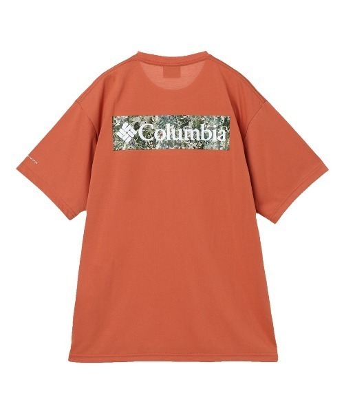Columbia(コロンビア)の「コロンビア Columbia エルデンパスグラフィックショートスリーブTシャツ(Tシャツ/カットソー・メンズ・ブラック×グリーン/レッド/ホワイト/ホワイト×グリーン/レッド系その他/ブラック・L/LL/S/M)」の5枚目の写真