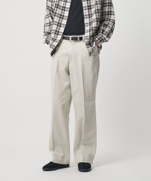 BEN DAVIS(ベンデイビス)の「<BEN DAVIS × BEAUTY&YOUTH>ウォッシュド チノ パンツ(チノパンツ・メンズ・オフホワイト/ブラック/モカ・34inch/32inch/30inch)」の1枚目の写真