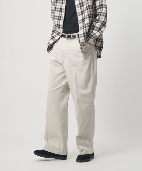 BEN DAVIS(ベンデイビス)の「<BEN DAVIS × BEAUTY&YOUTH>ウォッシュド チノ パンツ(チノパンツ・メンズ・オフホワイト/ブラック/モカ・34inch/32inch/30inch)」の8枚目の写真