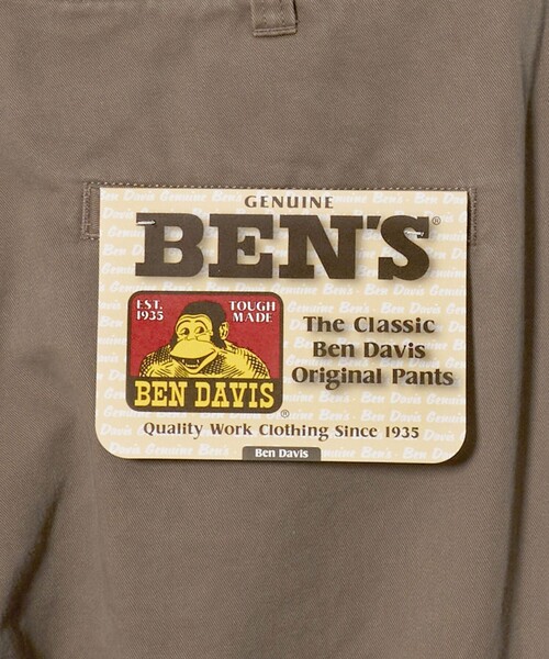 BEN DAVIS(ベンデイビス)の「<BEN DAVIS × BEAUTY&YOUTH>ウォッシュド チノ パンツ(チノパンツ・メンズ・オフホワイト/ブラック/モカ・34inch/32inch/30inch)」の20枚目の写真