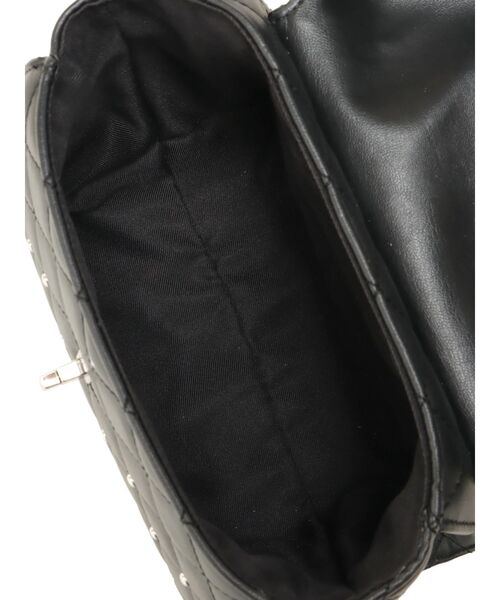 GYDA（ジェイダ）の「SymmetryGYDA bijouフラップハンドBAG（ハンドバッグ・レディース・オフホワイト/ブラック・FREE）」の13枚目の写真