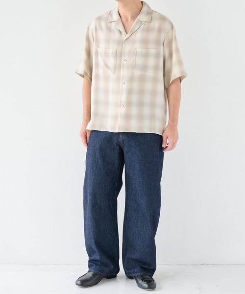 STUDIOUS(ステュディオス)の「【STUDIOUS】Barrel Denim pants(デニムパンツ・メンズ・ネイビー/ブルー・1/2/3)」の8枚目の写真