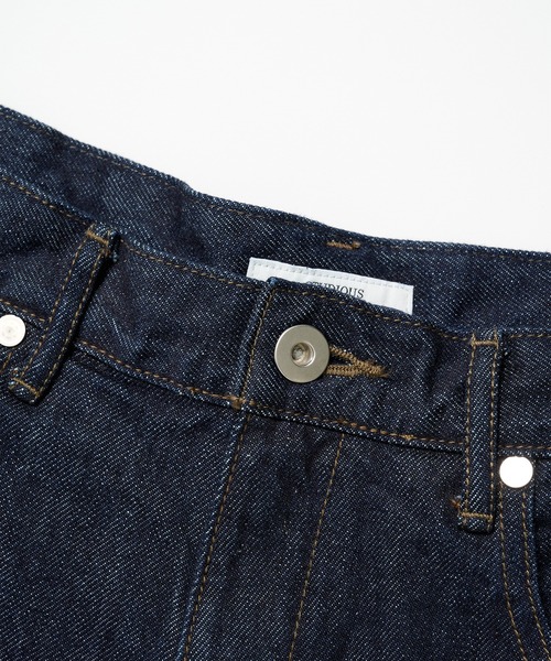 STUDIOUS(ステュディオス)の「【STUDIOUS】Barrel Denim pants(デニムパンツ・メンズ・ネイビー/ブルー・1/2/3)」の10枚目の写真