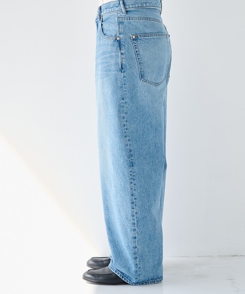 STUDIOUS(ステュディオス)の「【STUDIOUS】Barrel Denim pants(デニムパンツ・メンズ・ネイビー/ブルー・1/2/3)」の17枚目の写真