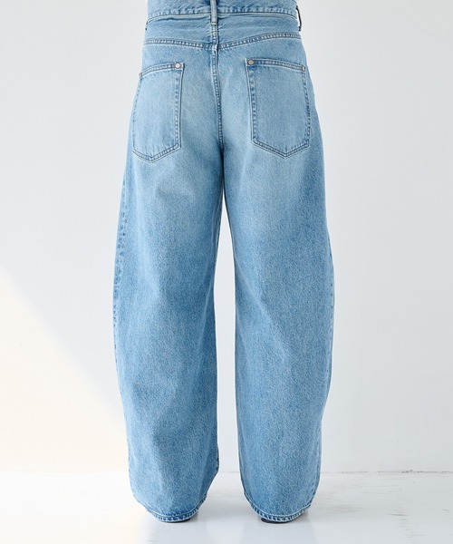 STUDIOUS(ステュディオス)の「【STUDIOUS】Barrel Denim pants(デニムパンツ・メンズ・ネイビー/ブルー・1/2/3)」の18枚目の写真