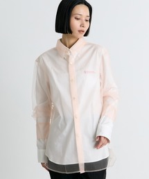 Chika Kisada（チカ キサダ）の「【Chika Kisada/チカキサダ】Tulle Shirt/3WAYレイヤードチュールシャツ（シャツ/ブラウス）」