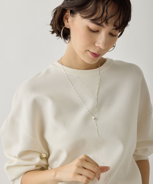 Whim Gazette(ウィムガゼット)の「【Hoaw.】ロングラリエット(ネックレス・レディース・シルバー系その他4/ゴールド系その他6・FREE)」の2枚目の写真