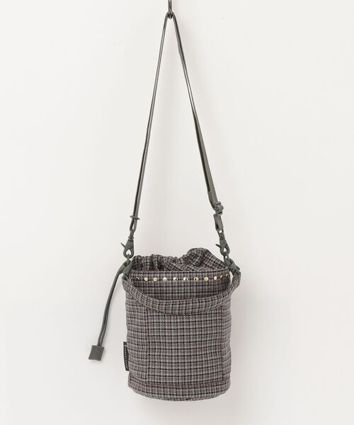 Mackintosh（マッキントッシュ）の「ANNAN BUCKET STUDS MINI CHECK（ショルダーバッグ・レディース・ブラウン系その他/グリーン系その他・FREE）」の12枚目の写真
