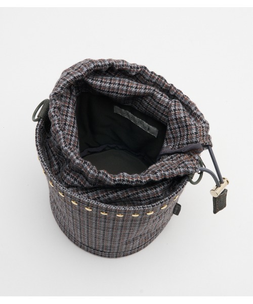 Mackintosh（マッキントッシュ）の「ANNAN BUCKET STUDS MINI CHECK（ショルダーバッグ・レディース・ブラウン系その他/グリーン系その他・FREE）」の11枚目の写真