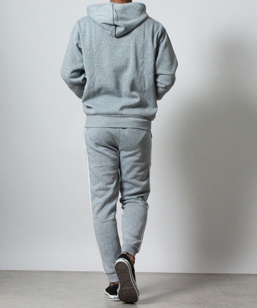 NYLAUS(ナイラス)の「【Nylaus】裏起毛 サイドライン スウェットパンツ スリムパンツ ストレッチパンツ(スウェットパンツ・メンズ・杢グレー/チャコール/ベージュ/ブラック・LL/M/L)」の6枚目の写真