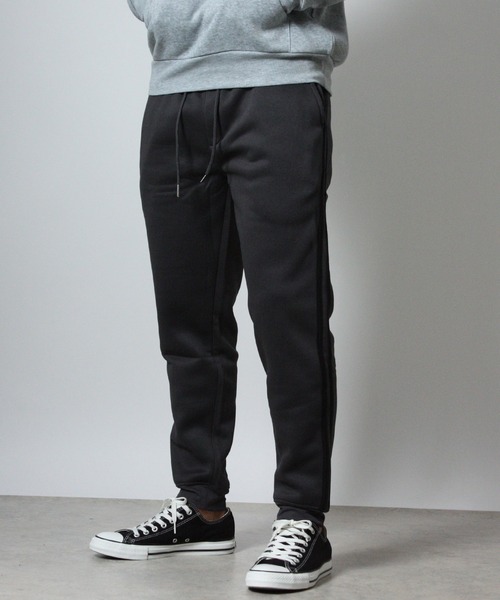 NYLAUS(ナイラス)の「【Nylaus】裏起毛 サイドライン スウェットパンツ スリムパンツ ストレッチパンツ(スウェットパンツ・メンズ・杢グレー/チャコール/ベージュ/ブラック・LL/M/L)」の13枚目の写真