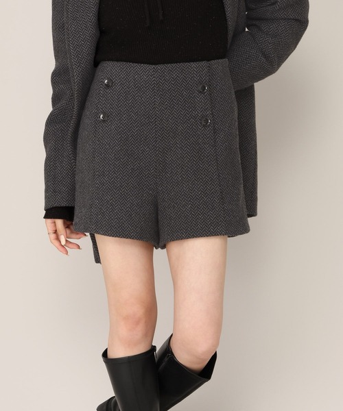 Heather（ヘザー）の「Winter コンパクトショートパンツ　1057355（その他パンツ・レディース・ブラウン系その他/ホワイト系/グレー系・S/M）」の3枚目の写真