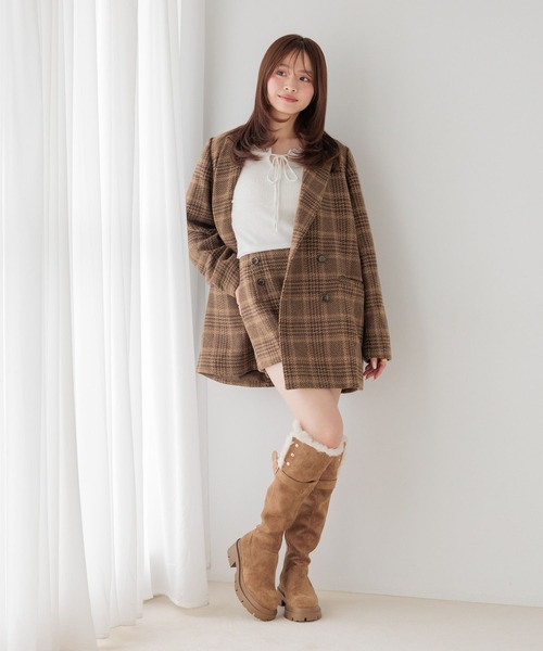 Heather（ヘザー）の「Winter コンパクトショートパンツ　1057355（その他パンツ・レディース・ブラウン系その他/ホワイト系/グレー系・S/M）」の22枚目の写真
