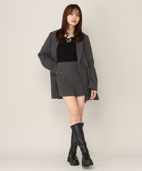 Heather（ヘザー）の「Winter コンパクトショートパンツ　1057355（その他パンツ・レディース・ブラウン系その他/ホワイト系/グレー系・S/M）」の16枚目の写真