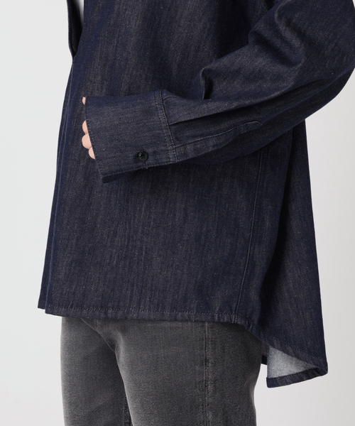 JOURNAL STANDARD relume(ジャーナルスタンダード レリューム)の「デニムスキッパーシャツ(シャツ/ブラウス・レディース・ネイビー/ブルー・FREE)」の20枚目の写真