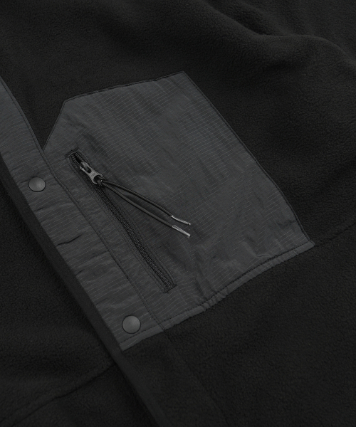 FRIZMWORKS(フリズムワークス)の「ANDES FLEECE JACKET _ BLACK(その他アウター・メンズ・その他・SMALL/MEDIUM/LARGE/X-LARGE)」の5枚目の写真