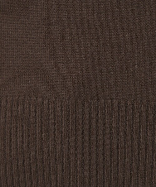 green label relaxing（グリーンレーベルリラクシング）の「［size SHORTあり］SERENITY ハイネック プルオーバー ニット（ニット/セーター・レディース・モカ/ナチュラル/ピンク/ダークグレー/ダークブラウン/ブラック・FREE/SHORT）」の14枚目の写真