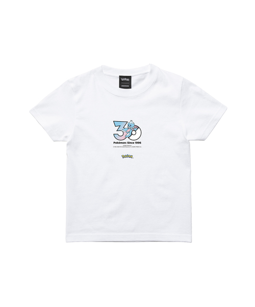 ZOZOSPOT(ゾゾスポット)の「Pokemon 30th Anniversary 1025 T-shirt 「プルリル(オスのすがた)」(Tシャツ/カットソー・レディース・ホワイト・SMALL/MEDIUM/LARGE/X-LARGE/XX-LARGE/XXX-LARGE/100cm/110cm/120cm/130cm/140cm/150cm/160cm)」の2枚目の写真