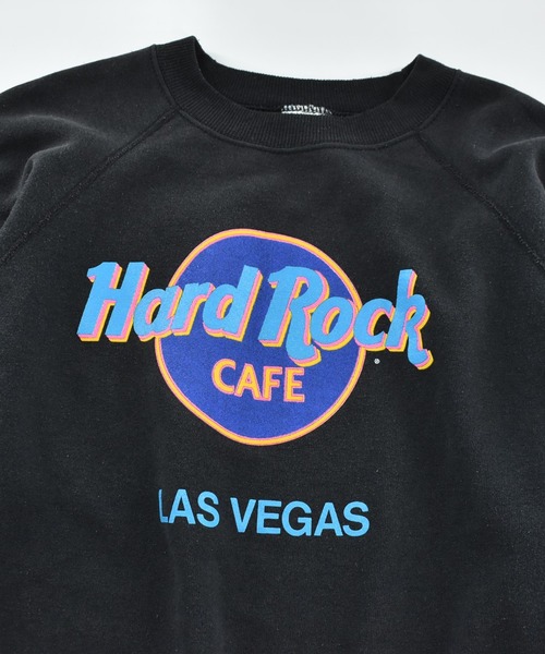 LABORATORY R(ラボラトリーアール)の「【USED】90’s Hard Rock CAFE “LAS VEGAS” ロゴ スウェット(スウェット・メンズ・ブラック・X-LARGE)」の2枚目の写真