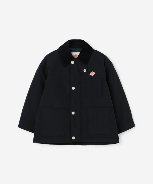 DANTON | キッズ 中綿 ナイロン カバーオールジャケット（ナイロン