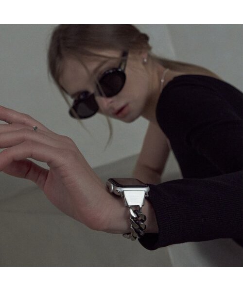SILVERTAG（シルバータグ）の「APPLE WATCH STRAP MINI AST-1406DCO ストラップ マット 38mm 40mm 41mm 42mm（デジタル腕時計・メンズ・その他・LARGE/MEDIUM/SMALL/X-LARGE/XX-LARGE/XXXL）」の3枚目の写真