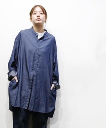 ヴァンブラン プリュス VENT BLANC+ (定番アイテム) TYPEWRITER WASHER OVER SHIRT