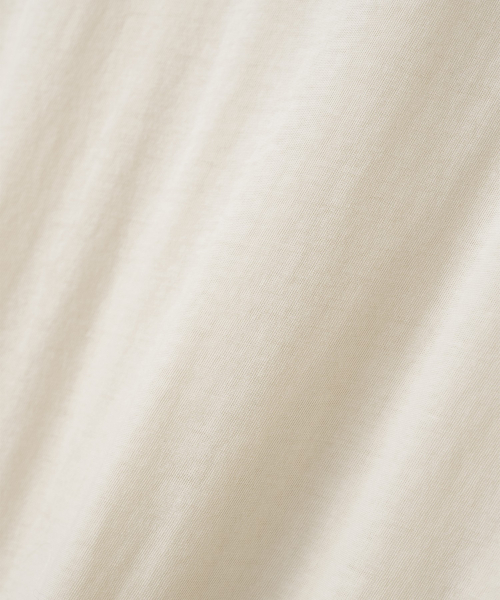 MILLO WOMEN（ミロウーマン）の「ボタンラップTシャツ[ライトベージュ]（Tシャツ/カットソー・レディース・その他・ONE SIZE）」の10枚目の写真