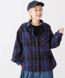 BIGチェックシャツ