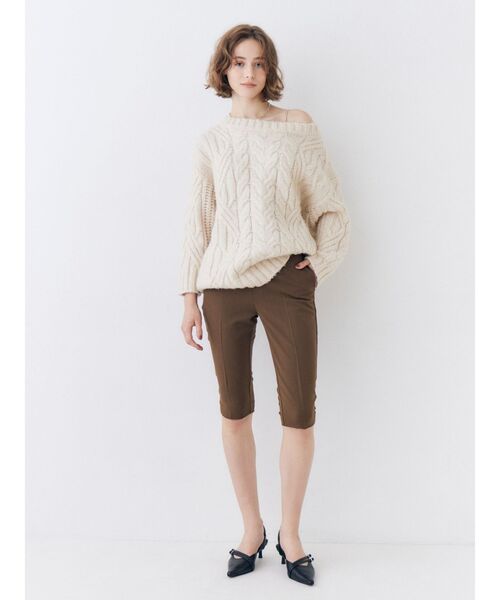 Ungrid(アングリッド)の「ベルトデザインポインテッドミュール(パンプス・レディース・シルバー/ブラック・LARGE/MEDIUM)」の3枚目の写真