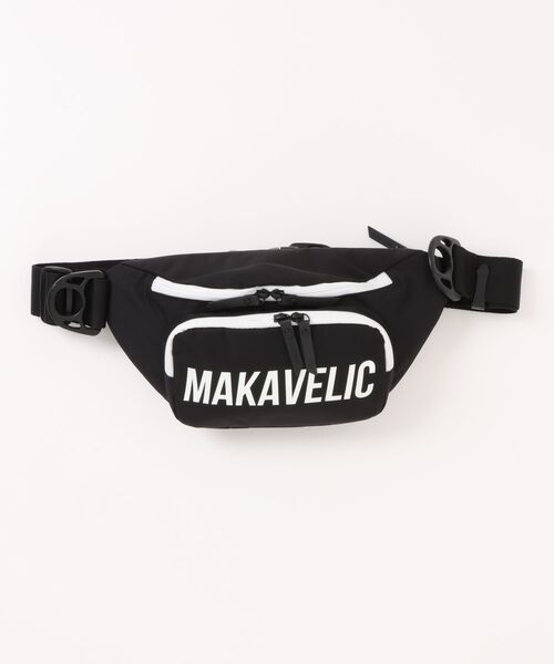 MAKAVELIC(マキャベリック)の「【BD】【MAKAVELIC】CRESCENT WAIST BAG AGILE/ショルダーバック ウエストバック(ショルダーバッグ・メンズ・ブラック・FREE)」の1枚目の写真