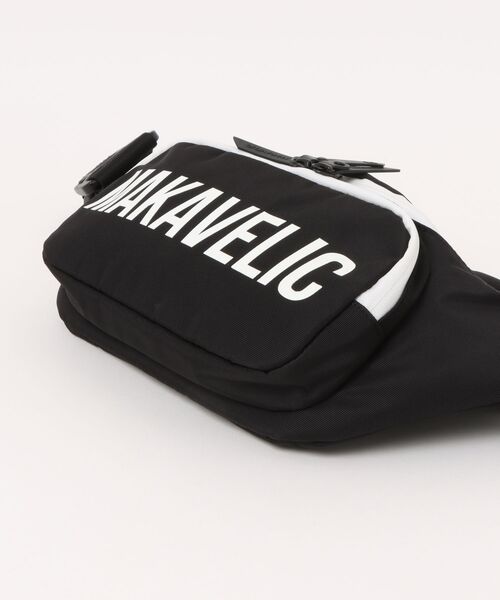 MAKAVELIC(マキャベリック)の「【BD】【MAKAVELIC】CRESCENT WAIST BAG AGILE/ショルダーバック ウエストバック(ショルダーバッグ・メンズ・ブラック・FREE)」の3枚目の写真
