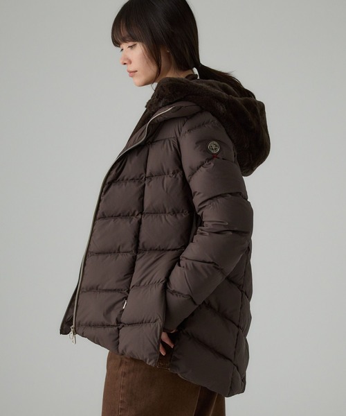 CAPEHORN（ケープホーン）の「【CAPE HORN】ALVAREZ MATT [洗濯可]（ダウンジャケット/コート・レディース・ブラック/ブラウン・フリー）」の2枚目の写真