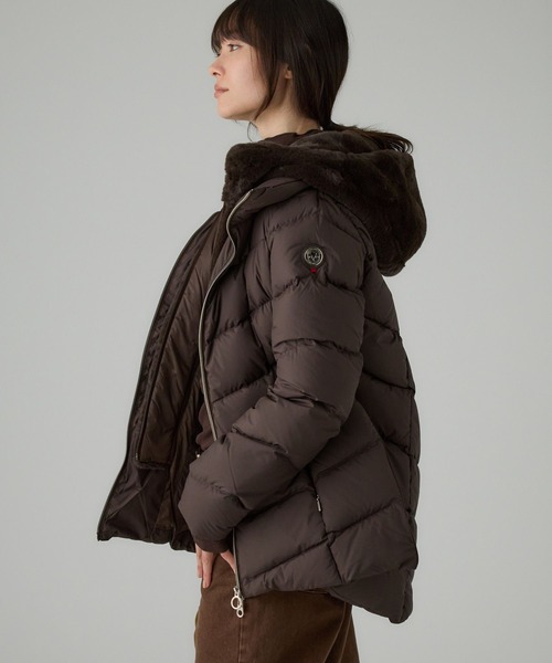 CAPEHORN（ケープホーン）の「【CAPE HORN】ALVAREZ MATT [洗濯可]（ダウンジャケット/コート・レディース・ブラック/ブラウン・フリー）」の10枚目の写真