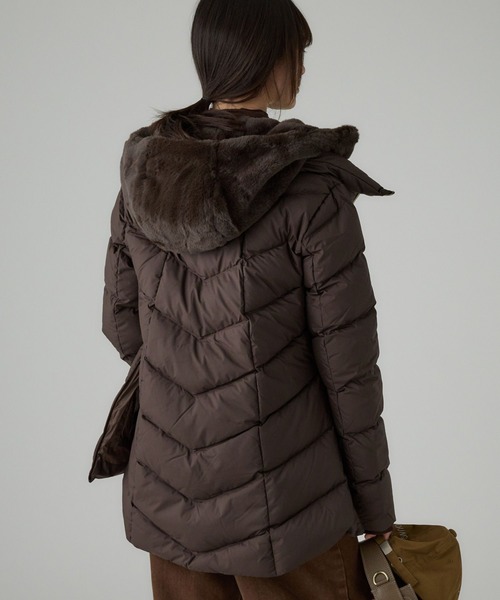 CAPEHORN（ケープホーン）の「【CAPE HORN】ALVAREZ MATT [洗濯可]（ダウンジャケット/コート・レディース・ブラック/ブラウン・フリー）」の12枚目の写真