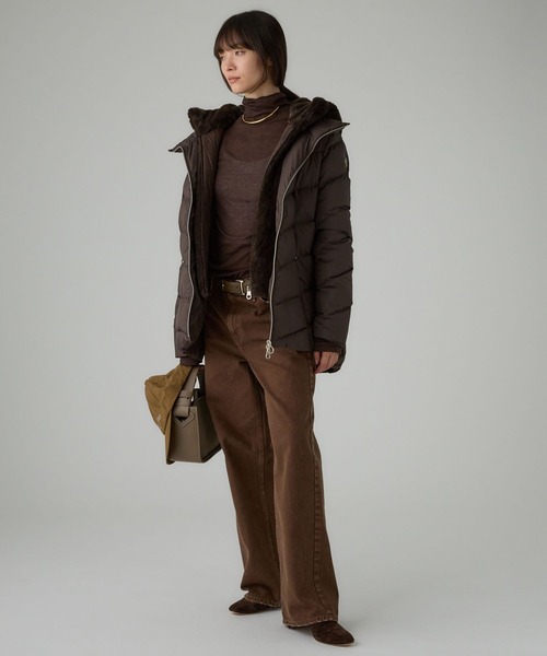 CAPEHORN（ケープホーン）の「【CAPE HORN】ALVAREZ MATT [洗濯可]（ダウンジャケット/コート・レディース・ブラック/ブラウン・フリー）」の14枚目の写真