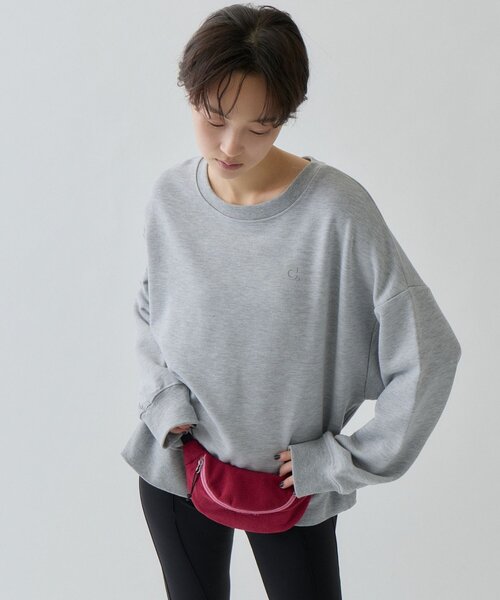 COLONY 2139(コロニートゥーワンスリーナイン)の「MOTION/セットアップ/トレーナー/秋服 裏毛スウェットプルオーバー(スウェット・レディース・グレー/ネイビー/ブラウン・MEDIUM/SMALL)」の17枚目の写真