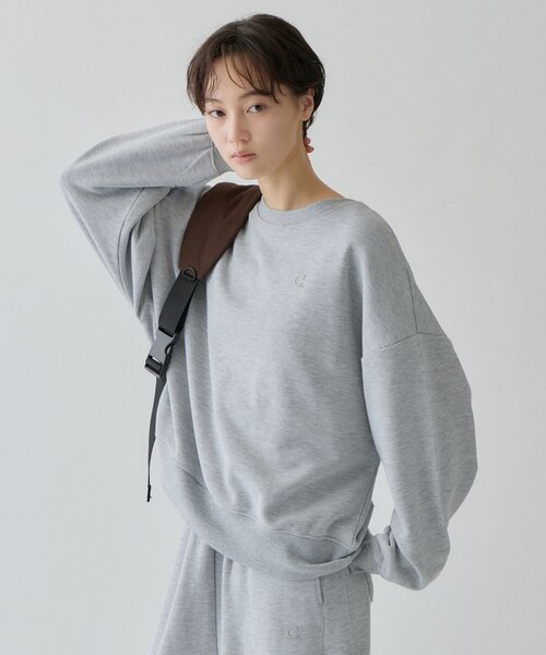 COLONY 2139(コロニートゥーワンスリーナイン)の「MOTION/セットアップ/トレーナー/秋服 裏毛スウェットプルオーバー(スウェット・レディース・グレー/ネイビー/ブラウン・MEDIUM/SMALL)」の21枚目の写真