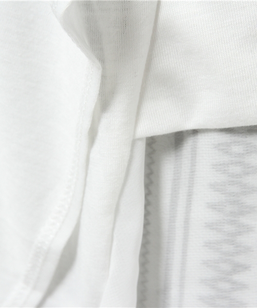 VENCEEXCHANGE（ヴァンスエクスチェンジ）の「オルテガTシフォンカーデアンサンブル         （カーディガン/ボレロ・レディース・オフホワイト/グレー/ダークカーキ/ブラック・MEDIUM）」の11枚目の写真