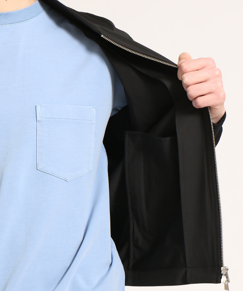 ABAHOUSE（アバハウス）の「タフタジャージーMA-1（MA-1・メンズ・オリーブ/ベージュ/ブラック・46/44/48）」の13枚目の写真