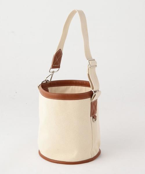 Another Edition（アナザーエディション）の「2WAYキャンバスショルダーバッグ ◆（ショルダーバッグ・レディース・ナチュラル/ネイビー・フリー）」の3枚目の写真