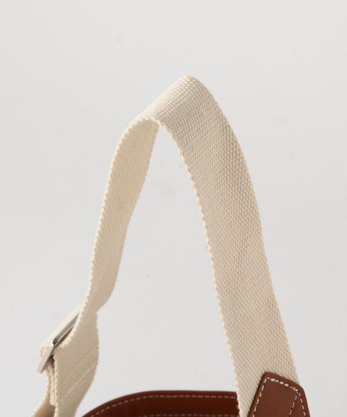 Another Edition（アナザーエディション）の「2WAYキャンバスショルダーバッグ ◆（ショルダーバッグ・レディース・ナチュラル/ネイビー・フリー）」の5枚目の写真