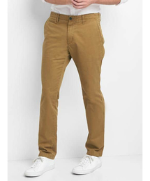 GAP | Gap Slub Twill Pants (Slim Fit)(チノパンツ)