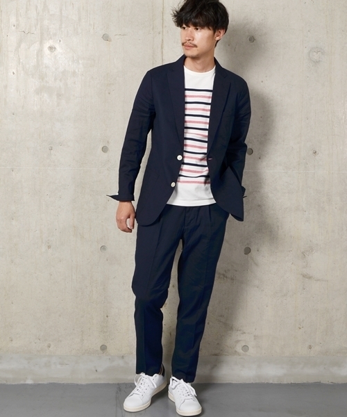 SHIPS(シップス)の「SC: "SAFILIN" リネン/コットン イージー パンツ(その他パンツ・メンズ・グレー/ネイビー・SMALL/LARGE/X-LARGE/MEDIUM)」の13枚目の写真