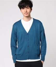 「INASTUDIOS SELECT」カシミヤタッチVネックカーディガン
