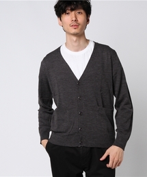 「INASTUDIOS SELECT」カシミヤタッチVネックカーディガン