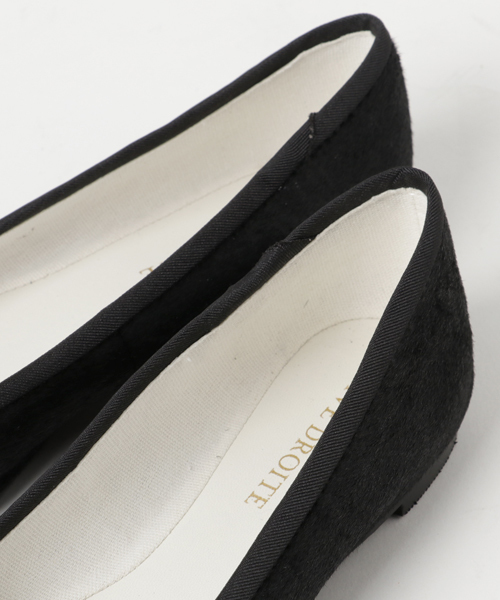 RIVE DROITE（リヴドロワ）の「ハラコバレエシューズ（パンプス・レディース・ブラック/ベージュ/グレー・SMALL/MEDIUM/LARGE）」の5枚目の写真